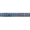 KIT DE LED'S PARA TV SONY (2 PIEZAS) / NUMERO DE PARTE 74.40T05.002-3-SX1 / 74.40T05.001-3-SX1 / 110322 / PANEL T400HW04 V.1 / MODELOS KDL-40EX52 / KDL40EX52 / KDL-40EX723 / KDL40EX723